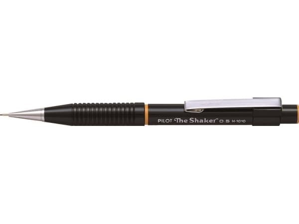 Pilot The Shaker H-1010 - Stiftpenna - HB - 0.5 mm - indragbar - med radergummi