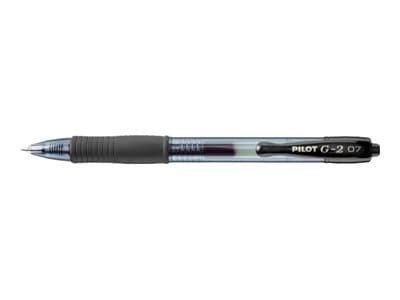 Gelpen Pilot BL-G2-7 medium 0,7 mm sort - (12 stk.)