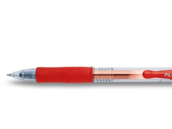 Gelpen Pilot rød 0,7mm BL-G2-7 (12 stk.)