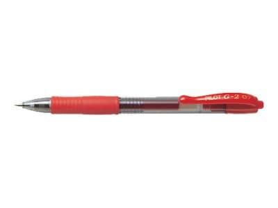 Gelpen Pilot rød 0,7mm BL-G2-7 (12 stk.)