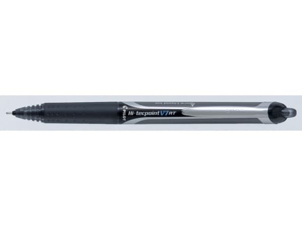 Pilot 5342943, Fastklämbar och indragbar penna, Svart, Grå, Svart, 0,7 mm, 0,35 mm