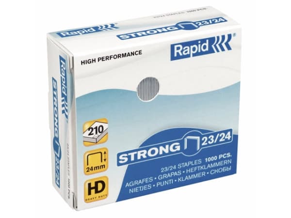 Rapid Strong - Stifter - 23/24 - galvanisert stål - pakke av 1000 - for P/N: 23633700