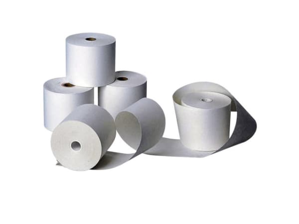 Gryta 76x70x13 mm 60g vit 43m träfri - (förpackning med 5 rullar)