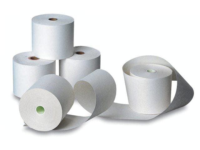 Gryta 76x70x13 mm 60g vit 43m träfri - (förpackning med 5 rullar)