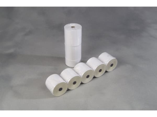 Bonrulle 76x70x12mm 25m 2-lags hvid/gul - (5 stk.)