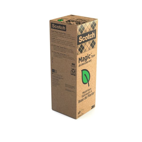 Tape Scotch Magic 19mmx33m 900 Miljø - (9 stk.)