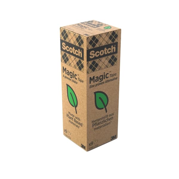 Tape Scotch Magic 19mmx33m 900 Miljø - (9 stk.)