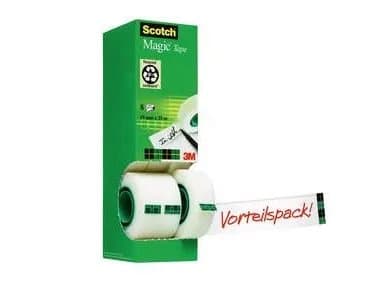 Tape Magic 19 mm x 33m - (33 meter pr. rulle x 8 ruller)
