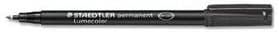 STAEDTLER Lumocolor 317 - Markør - permanent - svart - 1 mm - medium