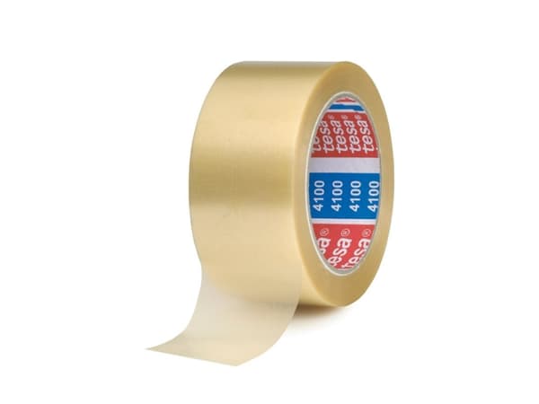 Tesapack 4100 - Förpackningstejp - 50 mm x 66 m - PVC-film - klar
