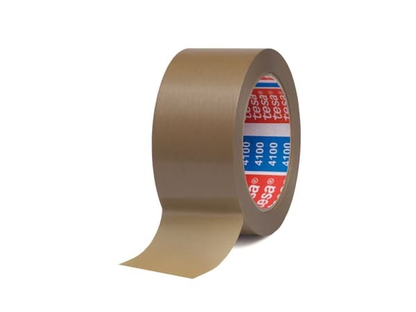 Tesapack 4100 - Förpackningstejp - 50 mm x 66 m - PVC-film - sämskskinn
