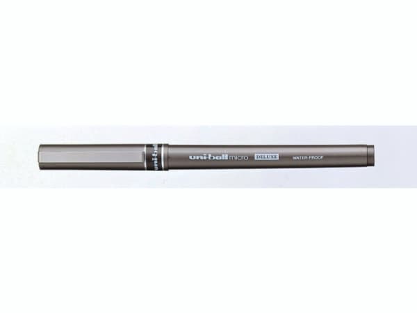 Rollerpen Uni-Ball UB-155 Micro Deluxe 0,2mm blå - (12 stk.)