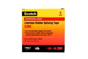 3M 80610833404, 1 stykker, Sort, 750 V, 9,1 m, 19 mm, 0,76 mm