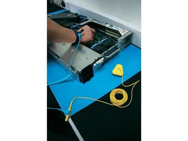 COBA Europe HR020001KEU ESD Matte HR Matting Arbejdsplads-gulvbelægning (L x B x H) 1.2 m x 0.6 m x 2.4 mm Blå