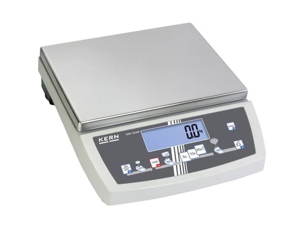 Kern CKE 16K0.05 Tællevægt Vejeområde 16 kg Aflæsningsnøjagtighed 0.05 g via strømdrift, Batteridrevet, Batteridrevet Sølv