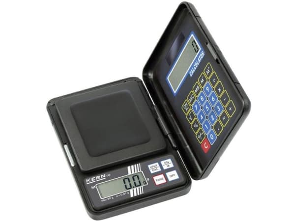 Kern CM 1K1N Kern &amp; Sohn Fickvåg Vägningsområde 1 kg Avläsningsnoggrannhet 1 g Batteridrift Svart