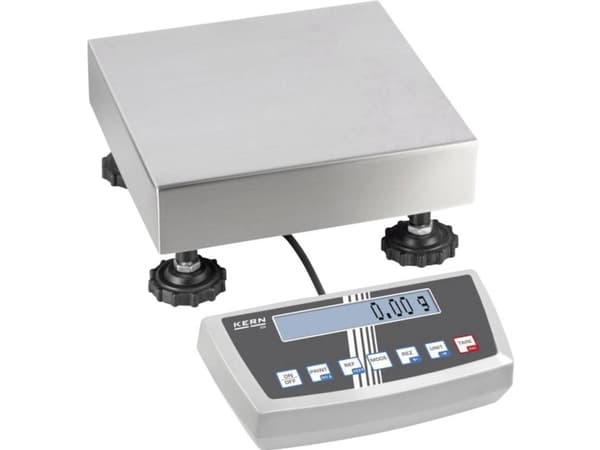 Kern DS 3K0.01S Plattformsvikt Vägningsområde: 3 kg Avläsningsnoggrannhet: 0,01 g via strömförsörjning, batteridrift Silver