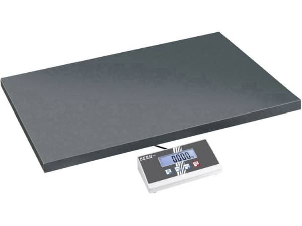 Kern EOE 150K50XL Förpackningsvikt Vägningsområde: 150 kg Avläsningsnoggrannhet: 50 g via strömförsörjning, batteridrift Silver