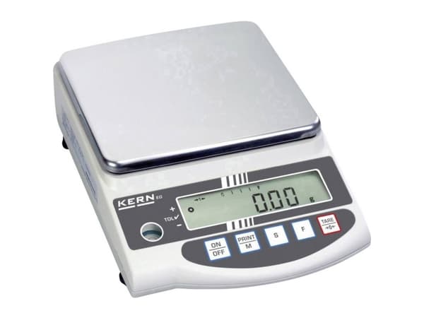 Kern EW 4200-2NM Precisionsvikt Vägningsområde 4,2 kg Avläsbarhet 0,01 g via strömförsörjning, batteridrift Silver