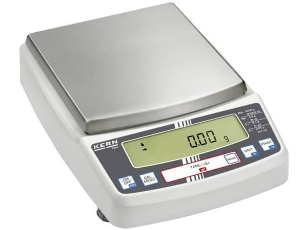 Kern PBS 4200-2M Laboratorievægt Vejeområde 4.2 kg Aflæsningsnøjagtighed 0.01 g via strømdrift Sølv