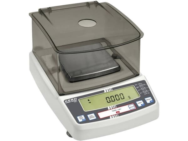 Kern PBS 620-3M Laboratorievåg Vägningsområde 620 g Avläsbarhet 0,001 g via strömdrift Silver