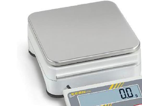Kern PCD 2500-2 Præcisionsvægt Vejeområde 2.5 kg Aflæsningsnøjagtighed 0.01 g via strømdrift, Batteridrevet, Batteridrevet Sølv