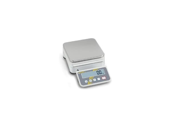Kern PCD 2500-2 Præcisionsvægt Vejeområde 2.5 kg Aflæsningsnøjagtighed 0.01 g via strømdrift, Batteridrevet, Batteridrevet Sølv