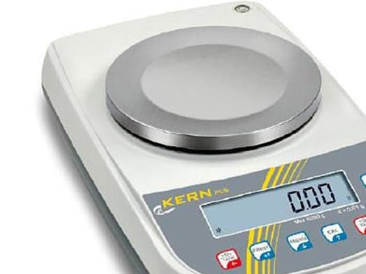 Kern PLS 1200-3A Præcisionsvægt Vejeområde 1.2 kg Aflæsningsnøjagtighed 0.001 g via strømdrift Sølv