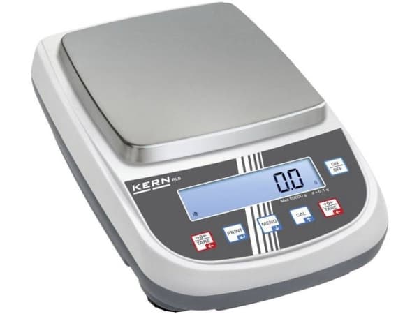 Kern PLS 20000-1F Tarkkuusvaaka Punnitusalue 20 kg Lukematarkkuus 0,1 g virran avulla Hopea