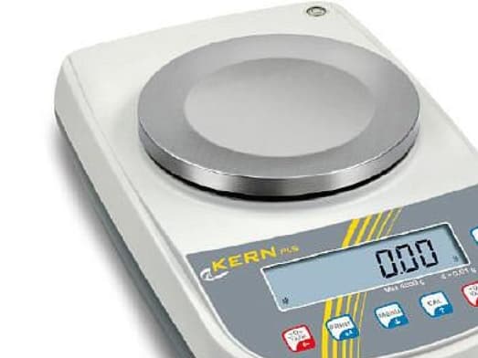 Kern PLS 720-3A Præcisionsvægt Vejeområde 720 g Aflæsningsnøjagtighed 0.001 g via strømdrift Sølv