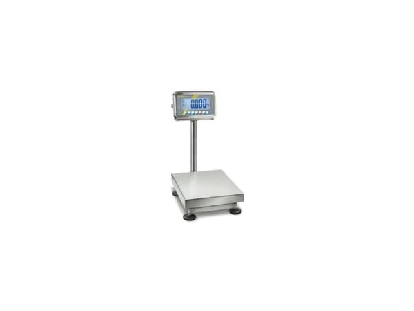 Kern SFB 50K5HIP Plattformsvåg Viktkapacitet: 50 kg Avläsningsnoggrannhet: 5 g via strömförsörjning, batteridrift Silver