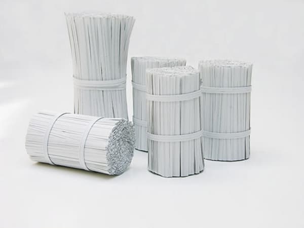 Pistooliliittimet 63mm 1000kpl/pakkaus valkoinen 1466 - (1000 kpl) - (1000 kpl)