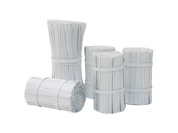 Pistooliliittimet 63mm 1000kpl/pakkaus valkoinen 1466 - (1000 kpl) - (1000 kpl)
