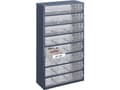 Miniatyrbilde 3 av 3: raaco Cabinet 1224-02, Blå, Stål, 24 skuffer, 29,7 kg, 306 mm, 150 mm