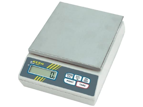Kern 440-43N Precisionsvikt Vägningsområde 400 g Avläsningsnoggrannhet 0,1 g via strömförsörjning, Batteridrift, Batteridrift Silver