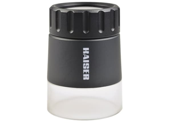 Kaiser Fototechnik 2351, 70 mm, 56 g, Handheld magnifier, Musta, Valkoinen