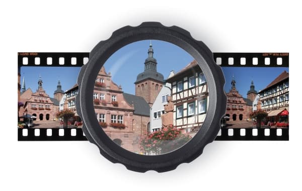 Kaiser Fototechnik 2351, 70 mm, 56 g, Handheld magnifier, Musta, Valkoinen