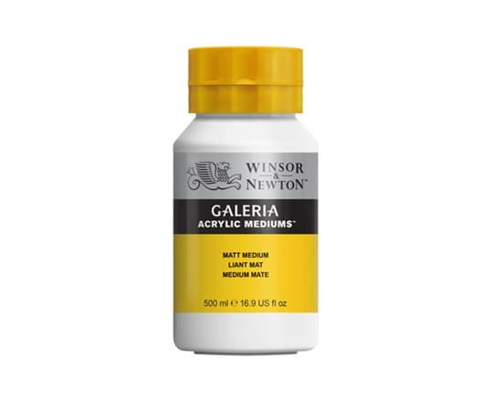 Winsor & Newton Galeria, 500 ml, Purkki, Läpinäkyvä
