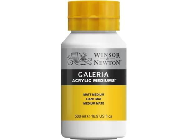 Winsor & Newton Galeria, 500 ml, Krukke, Gjennomsiktig