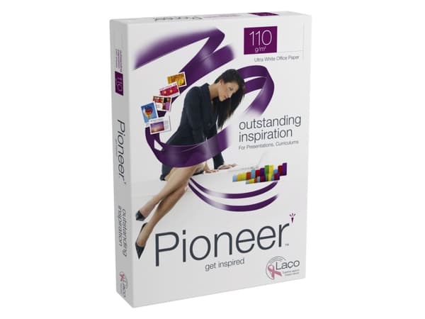 Kopipapir Pioneer A3 hvid 110g - (500 ark)