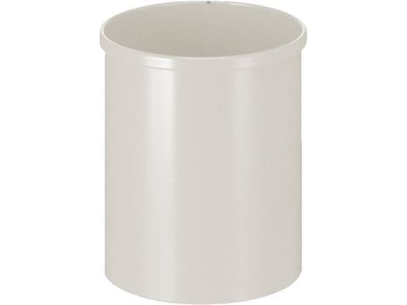 Metallpapierkorb grau, 15l