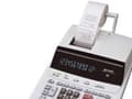 Miniatyrbilde 4 av 4: Sharp CS-2635RH - Utskriftskalkulator - VFD - 12 sifre - batteri, AC-adapter - grå