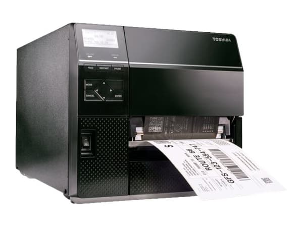 Toshiba TEC B-EX6T1-TS12-QM-R - Industrial Series - etikettskrivare - direkt termisk/termisk överföring - Rulle (20 cm) - 305 dpi - upp till 305 mm/s