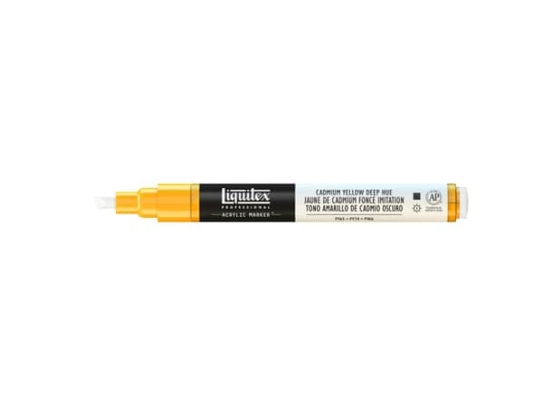 Liquitex 887452000617, Gul, Svart, Vit, Fin spets, 2 mm, 1 styck
