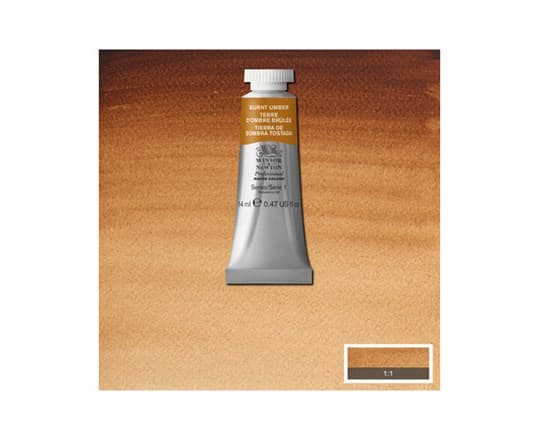 Watercolour proff. 14ml Burnt Umber 076