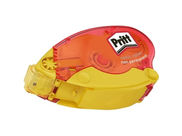 Pritt 2118120, Bånd, Tape automat, Rød, Gul, Ikke-permanent, CE, 1 g