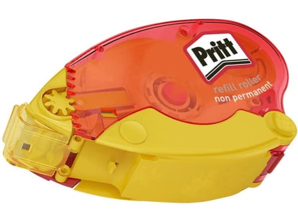 Pritt 2118120, Bånd, Tape automat, Rød, Gul, Ikke-permanent, CE, 1 g