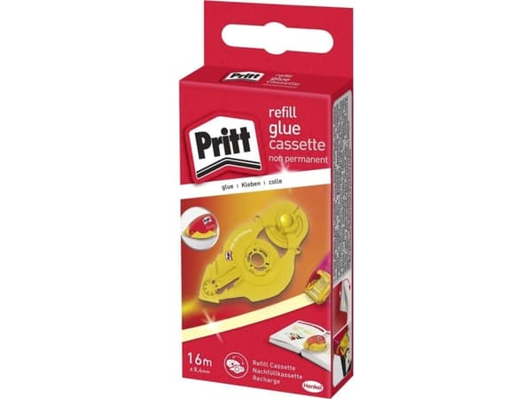 Pritt 2111692, Bånd, Tape automat, Gul, Ikke-permanent, CE, 1 g