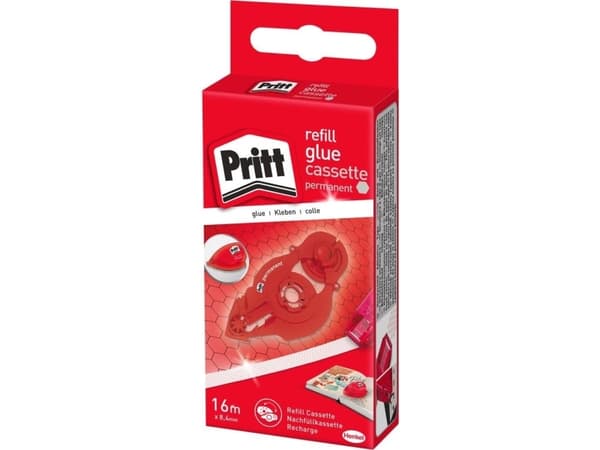 Limrulle Pritt Compact refill, permanent, 8,4 mm x 16 m