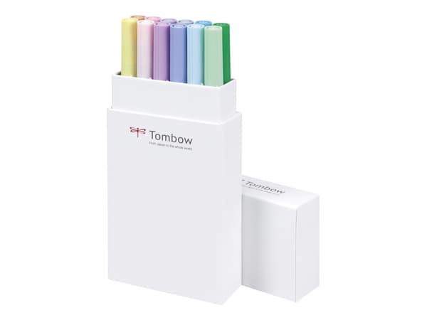 Marker Tombow ABT Dual Brush 12P-2 pastellfärger (12 st.)